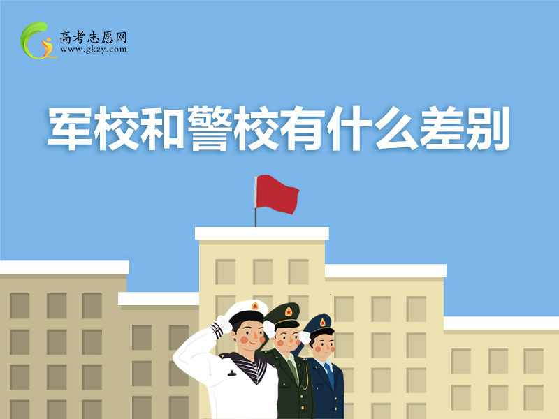 军校报考,警校报考,军校和警校区别,军校和警校差别,提前批报考